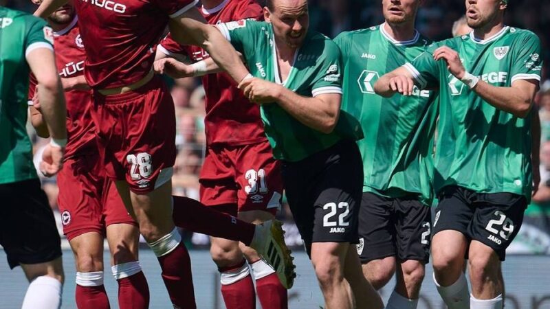 2. Bundesliga kompakt: Torreiches Abstiegsduell in Münster – Hannover mit Big Points im Aufstiegsrennen