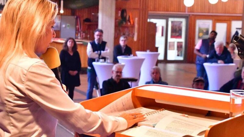 Stadtspitze im BAB-Talk: Baumberger Freitreppe soll noch 2026 fertig werden