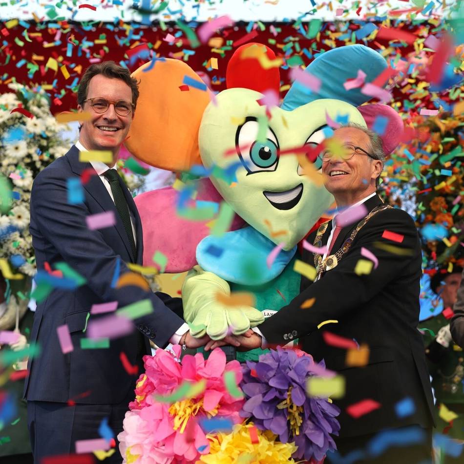 Laga in Neuss eröffnet: „Es ist das grüne Herz der Stadt, das wir heute zum Schlagen bringen“