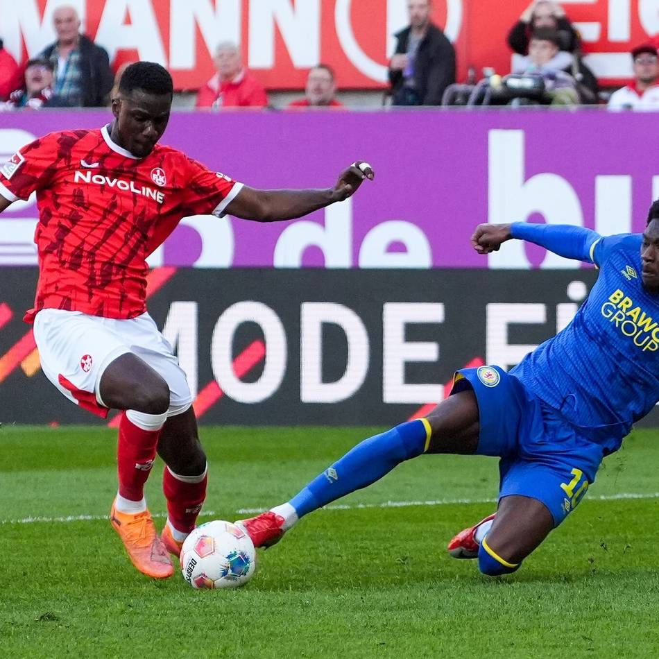 Pleite gegen Fortuna-Konkurrenten: 0:2 gegen Braunschweig – Kaiserslauterns Hilfe für Düsseldorf bleibt aus