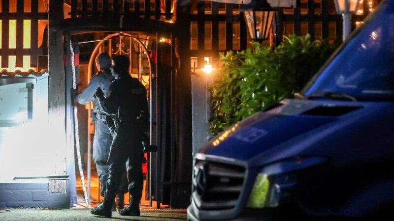 Rocker-Razzia in NRW: Polizei durchsucht Hells-Angels-Vereinsheim in Hilden