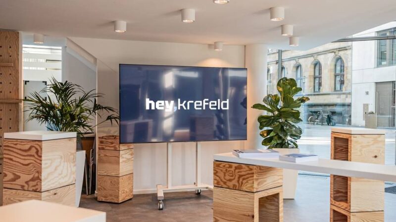 Neuer Raum im Behnisch-Haus öffnet: Ein Schaufenster für Krefelder Ideen