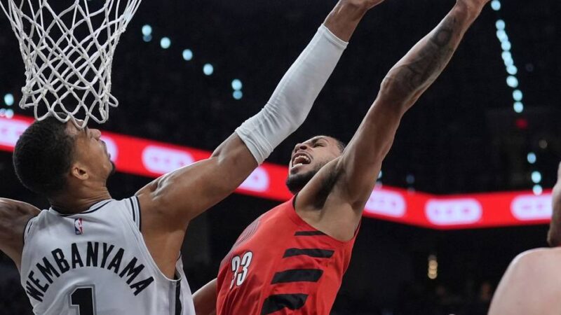 Basketball: Victor Wembanyama führt Spurs in NBA-Playoffs in Runde zwei