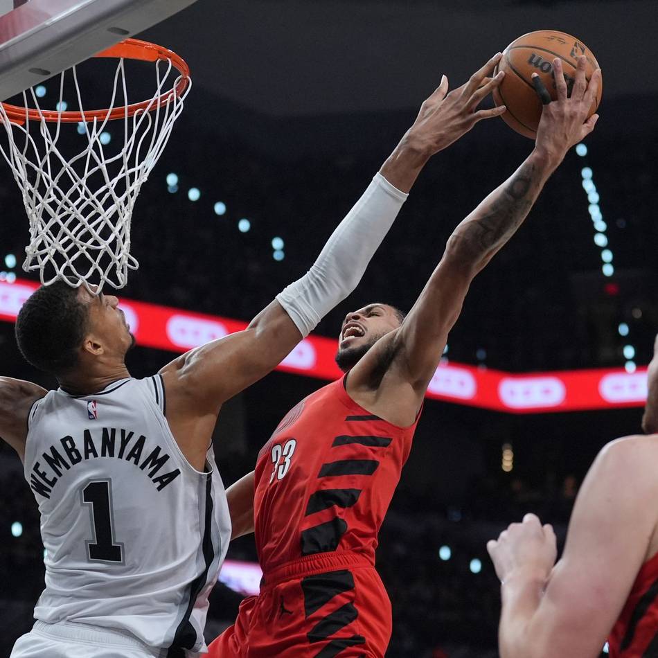 Basketball: Victor Wembanyama führt Spurs in NBA-Playoffs in Runde zwei
