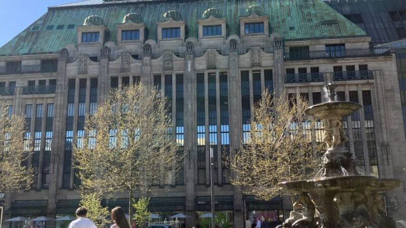 Spektakulärer Fall in Düsseldorf: Sicherheitskraft übersah Einbruch im Kaufhof an der Kö