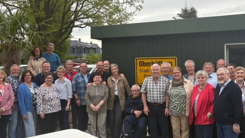 Schützen in Oberhüthum: Ehemalige Königspaare feiern Abschied von Bruderschaft