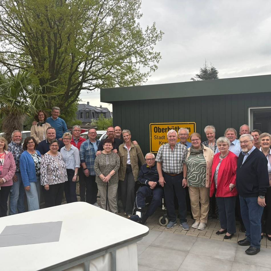 Schützen in Oberhüthum: Ehemalige Königspaare feiern Abschied von Bruderschaft