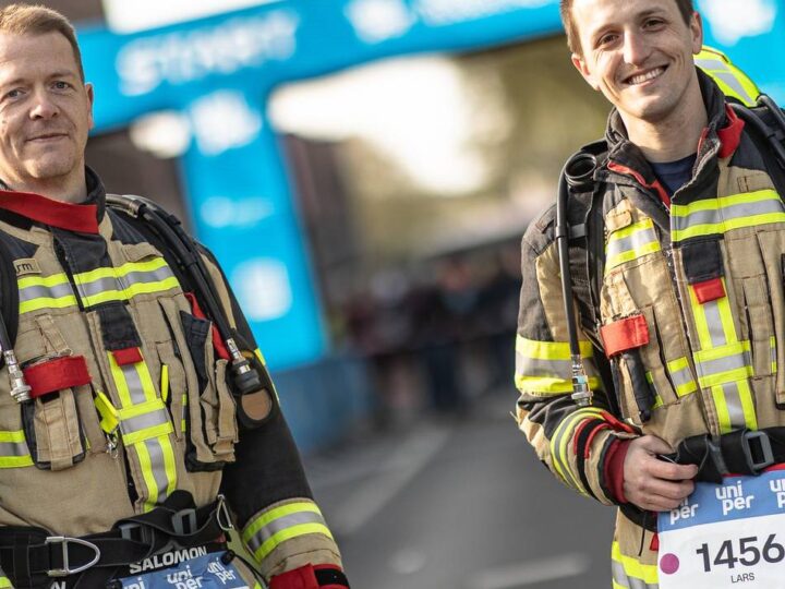 Feuerwehr läuft Marathon in Düsseldorf: „Zwischendurch habe ich nicht mehr damit gerechnet, es zu schaffen“