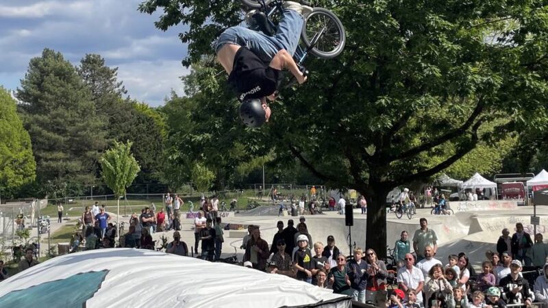 Premiere in Moers: Großer Contest im Skate- und Bikepark