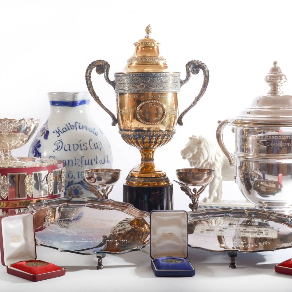 Startgebot lag bei 25.000 Dollar: „Schwer vorstellbar, dass so was bald wieder passiert“ – Becker-Trophäe für 357.000 Dollar versteigert