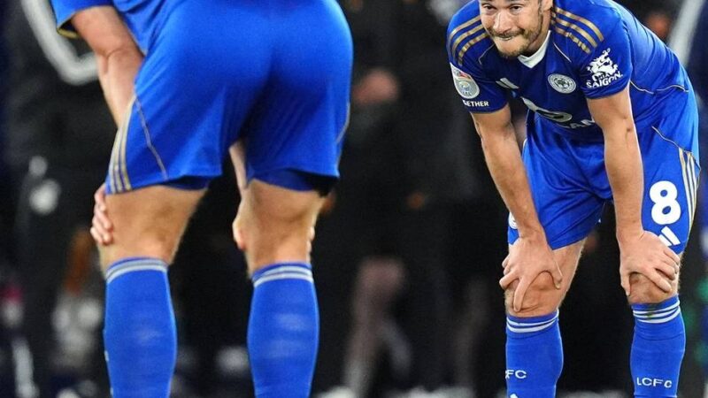 Ex-Champion muss erneut runter: Zehn Jahre nach Meistertitel – Leicester steigt in 3. Liga ab