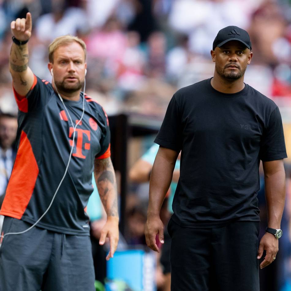 „Neue Situation“: Chef in Paris – Kompany-Assistent Danks plötzlich im Fokus