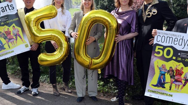 Festival in Moers: So feiert Comedy Arts das Goldjubiläum
