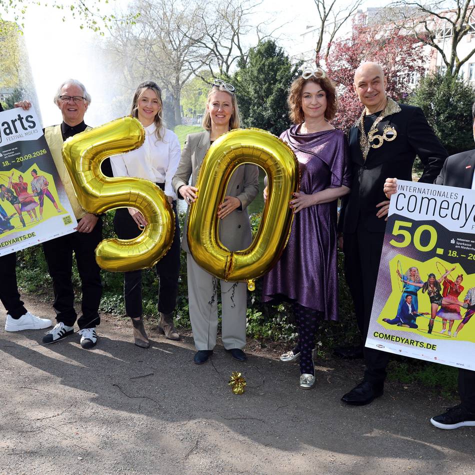 Festival in Moers: So feiert Comedy Arts das Goldjubiläum