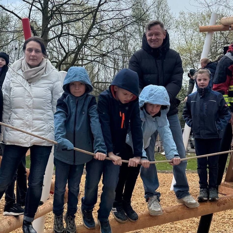 GGS Frixheim: Größter Abenteuerspielplatz in Rommerskirchen eröffnet
