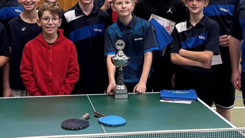 Hückeswagener Turnverein: Der TBH baut wieder eine Tischtennis-Jugend auf