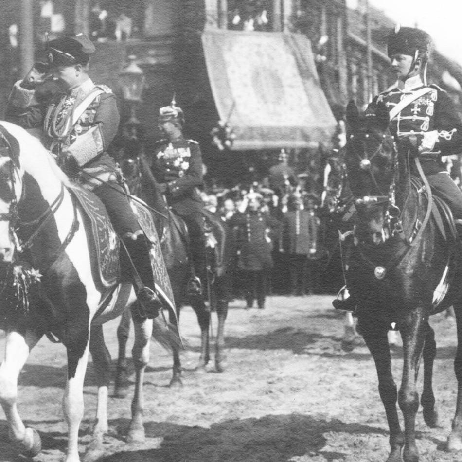 Ein Tag für die Stadtgeschichte: Kaiserbesuch 1906: Als Krefeld Kopf stand