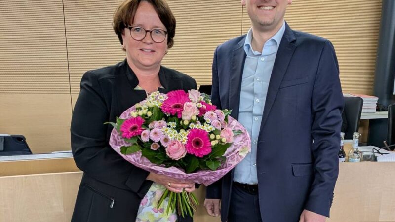 Aktuell im Ratinger Rathaus: Rat wählt Sabine Klocke zur Beigeordneten