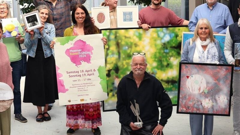 Kultur in Moers: Das sind die Highlights des Kunstfrühlings 2026