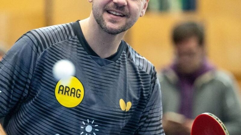 Für den guten Zweck: Magath als Gegner – Boris Becker und Timo Boll spielen zusammen Doppel