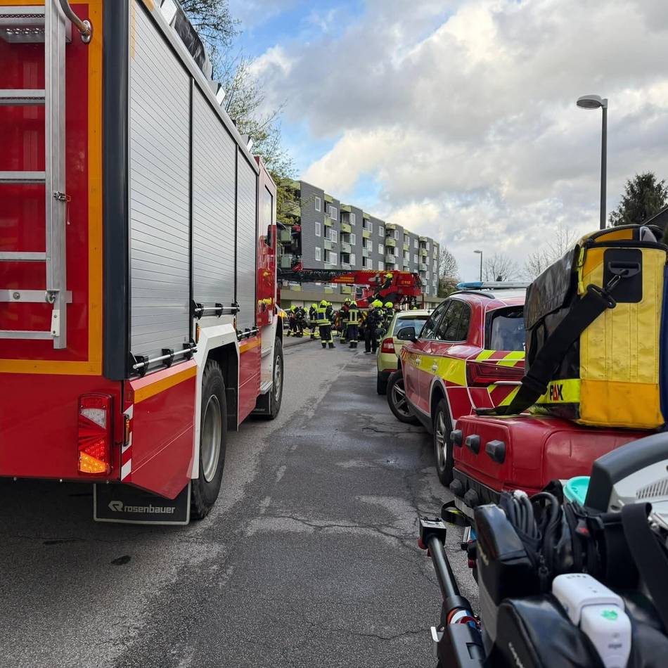 Feuer in Radevormwald: Wäschetrockner in Mehrfamilienhaus brennt