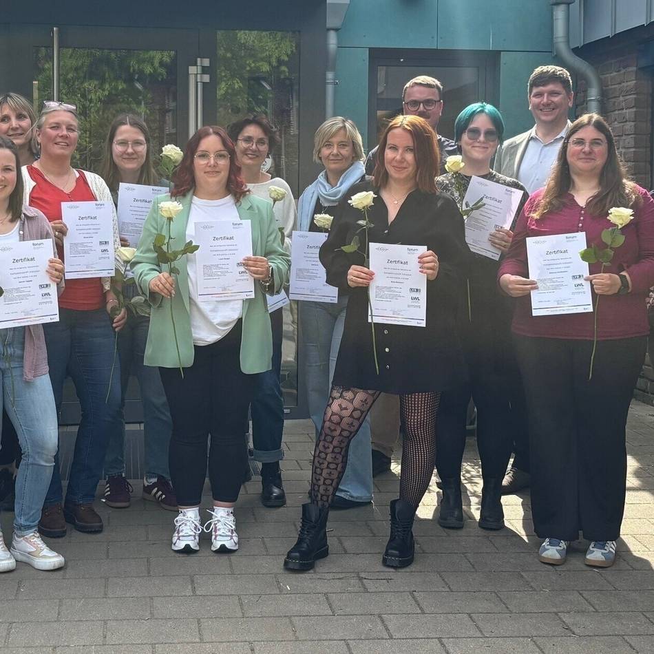 Zertifizierung abgeschlossen: Fachkräfte für Inklusion in Nettetaler und Kempener Kitas
