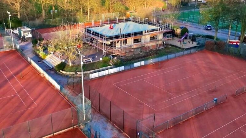 TC Blau-Weiß Wevelinghoven: Tennissportler geben Update zum Clubhaus-Umbau und stellen neue Wirte vor