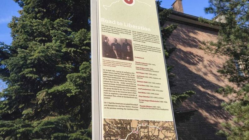 Kriegsende vor 81 Jahren: „Weg der Befreiung“ – warum fehlt die Stele in Mettmann?