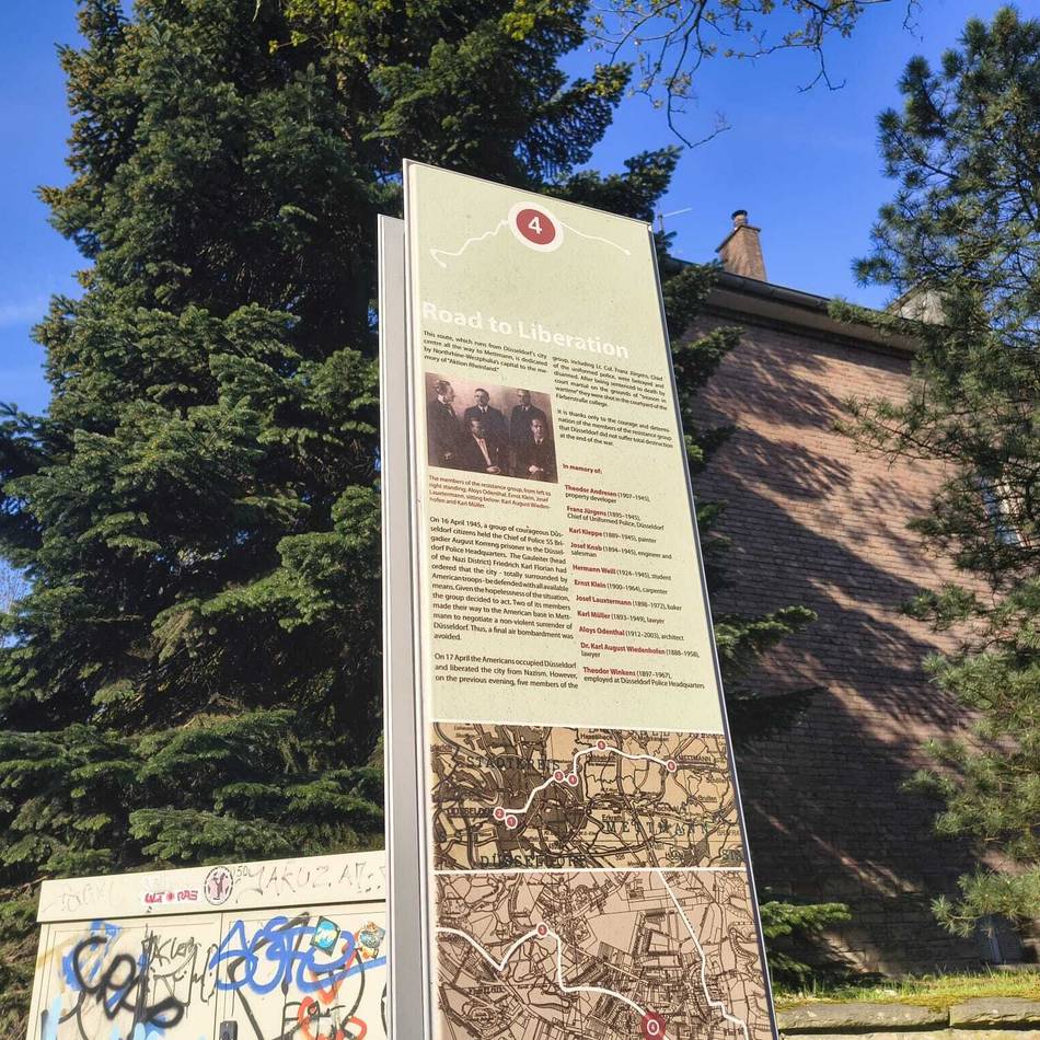 Kriegsende vor 81 Jahren: „Weg der Befreiung“ – warum fehlt die Stele in Mettmann?