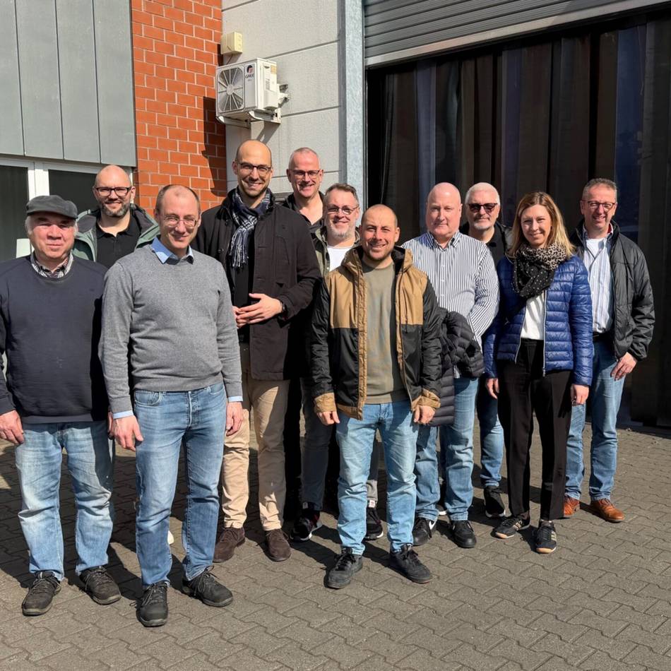 Gleitlagertechnik Weißbacher: Gemeinde Alpen setzt Unternehmensbesuche fort