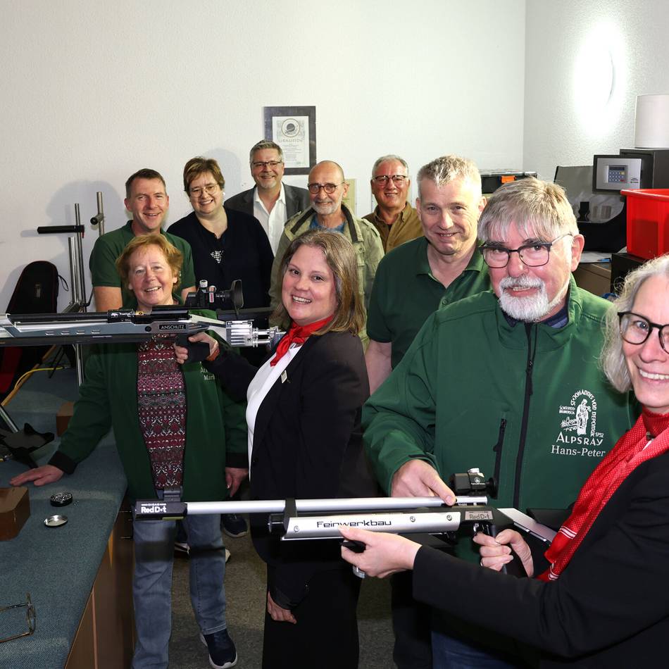 St.-Johannes-von-Nepomuk-Schützenbruderschaft Alpsray: Neue Schießanlage ist jetzt in Betrieb