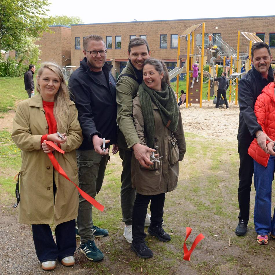 Am Heyerweg in Wevelinghoven: Munteres Treiben beim Spielplatzfest