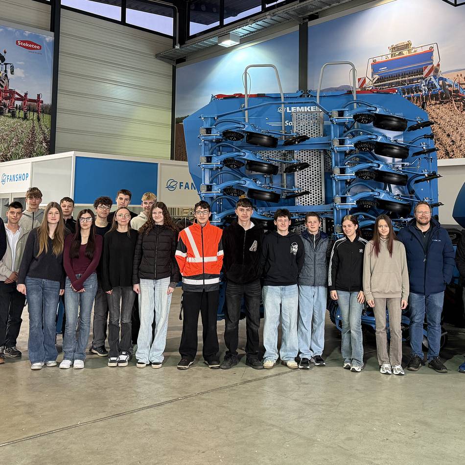 Projekttag bei Landtechnik-Unternehmen: Schüler bekommen Einblicke in die Berufswelt bei Lemken