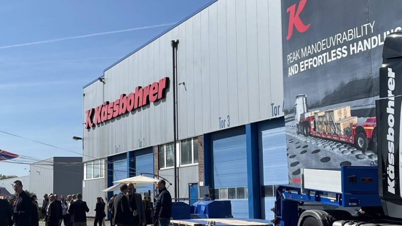 Innovation bei Kässbohrer: Moderne Lastwagen für 30 Länder stammen aus Goch