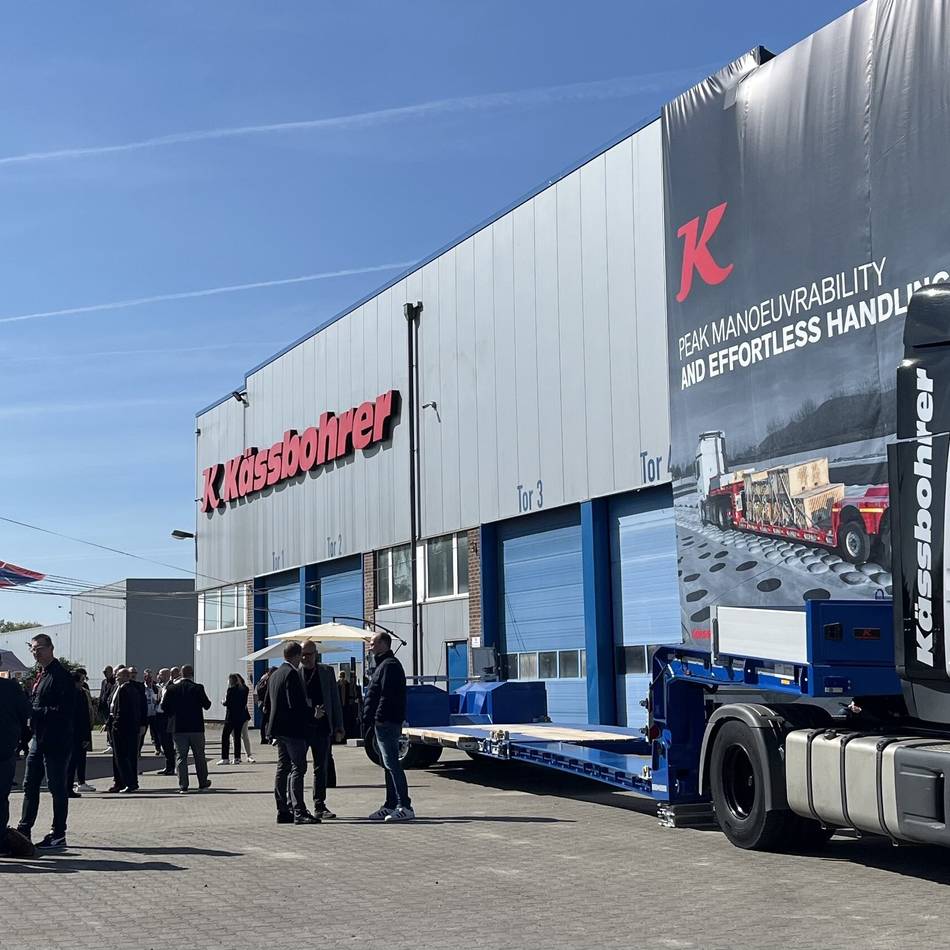 Innovation bei Kässbohrer: Moderne Lastwagen für 30 Länder stammen aus Goch