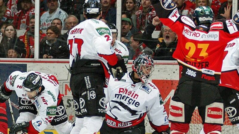 Packendes Duell zwischen DEG und Köln: Vier Minuten, drei Tore und ein Trainer, der alles riskierte