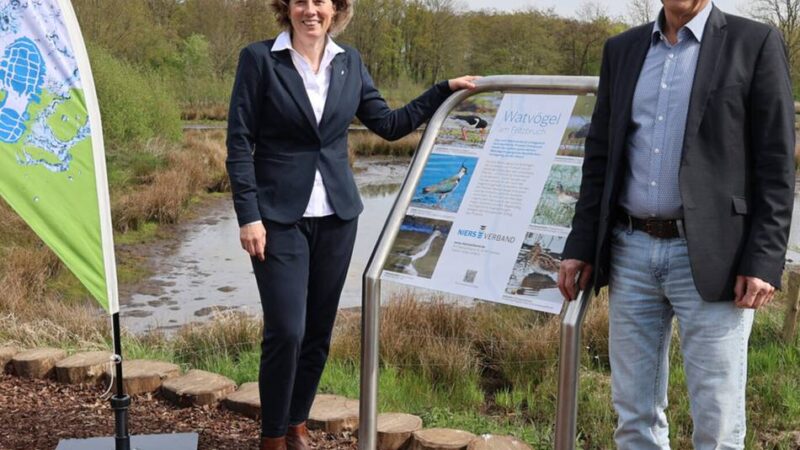 Porjekt des Niersverbandes in Süchteln: Neuer Aussichtspunkt zeigt Naturparadies für Zugvögel
