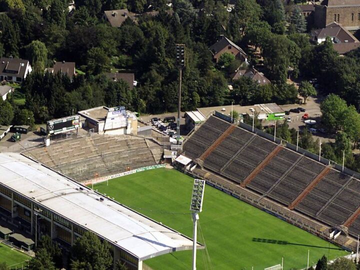 Früher Fußballstadion, heute ein Neubaugebiet: Was vom Bökelberg übrig bleibt
