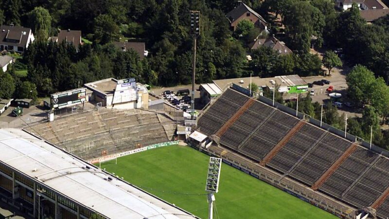 Früher Fußballstadion, heute ein Neubaugebiet: Was vom Bökelberg übrig bleibt