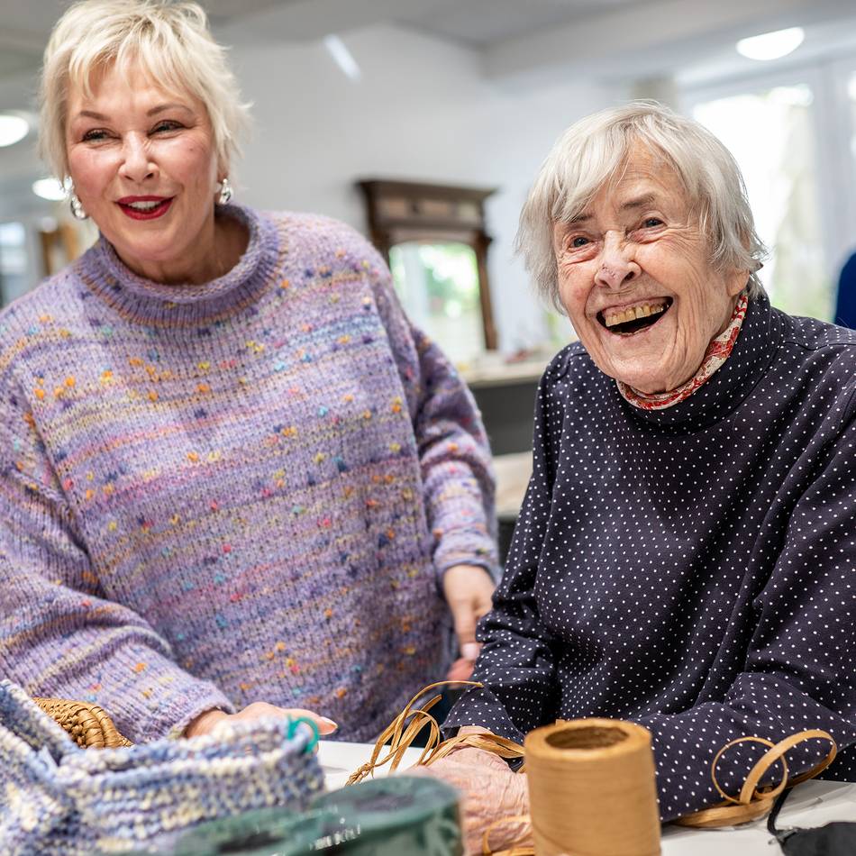 Workshop in Meerbusch: Wenn Häkeln die Generationen verbindet