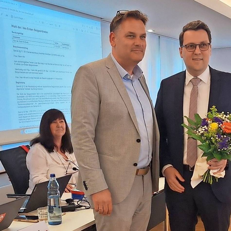Wahl: Torsten Rekindt neuer Erster Beigeordneter