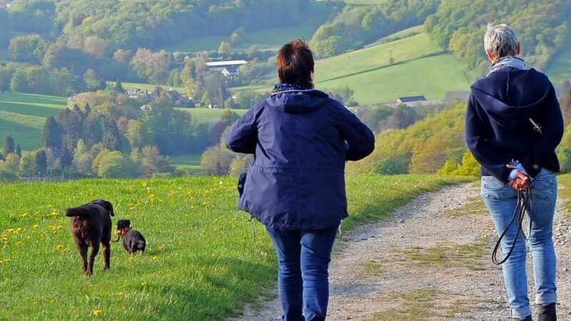Die Neanderland-Wanderwoche hält spezielle Touren für kosmetisch interessierte Frauen und Hundeliebhaber bereit: Zu Fuß lassen sich viele Einblicke und Erfahrungen rund um Velbert sammeln