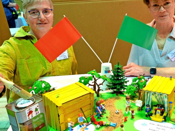 Projektmesse des Vereins Schlüsselregion hilft, kleine und große Wünsche zu erfüllen: Fleißige Hände unterstützen Kindergärten und andere soziale Einrichtungen