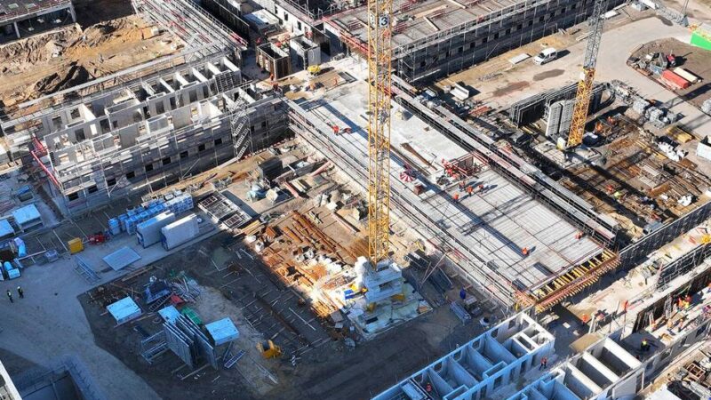 Modernisierung JVA Willich I: Die ersten Gefängnis-Rohbauten sind fertig