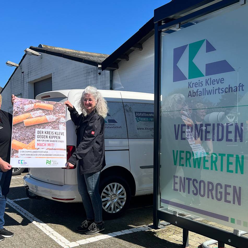 Umweltaktion im Kreis Kleve: Rhine Cleanup ruft zum Sammeln von Zigarettenstummeln auf