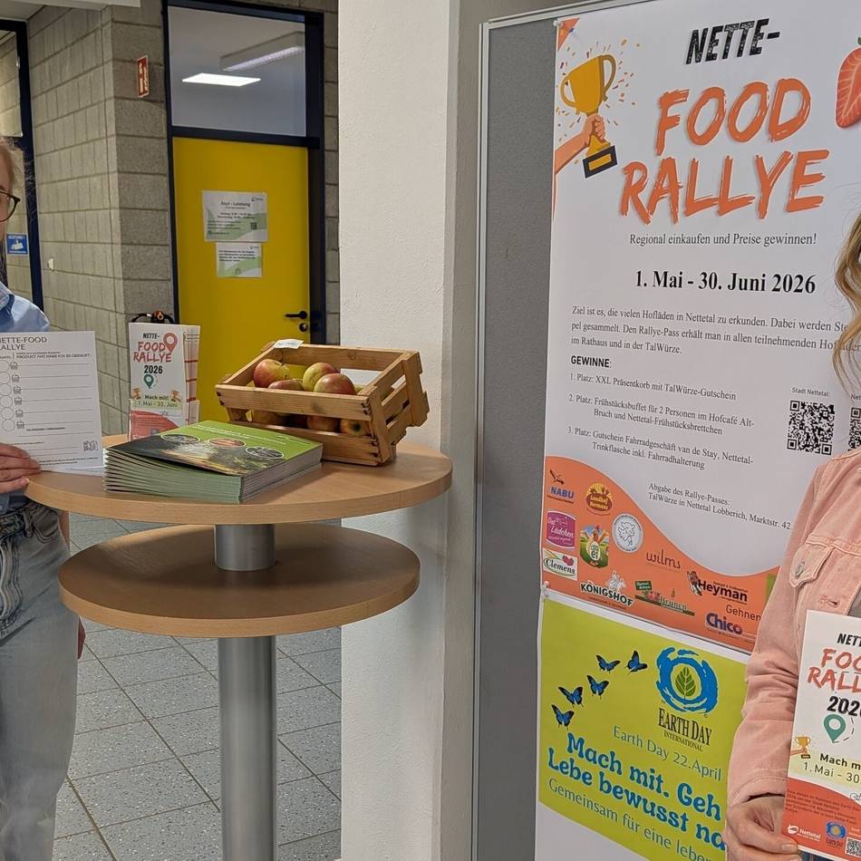 Nette-Food-Rallye in Nettetal: Lokal einkaufen und Stempel für einen Preis sammeln