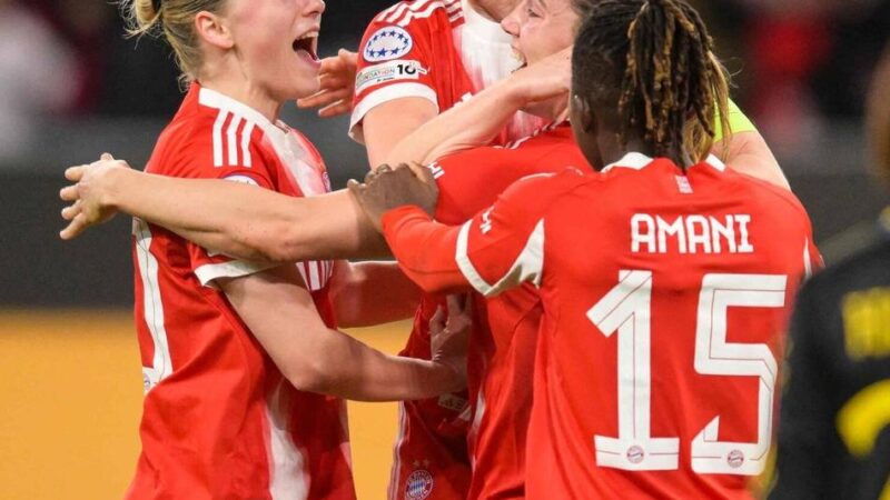 Nach 3:2 im Hinspiel: Später Doppelschlag – FCB-Frauen stehen im Halbfinale der Königsklasse