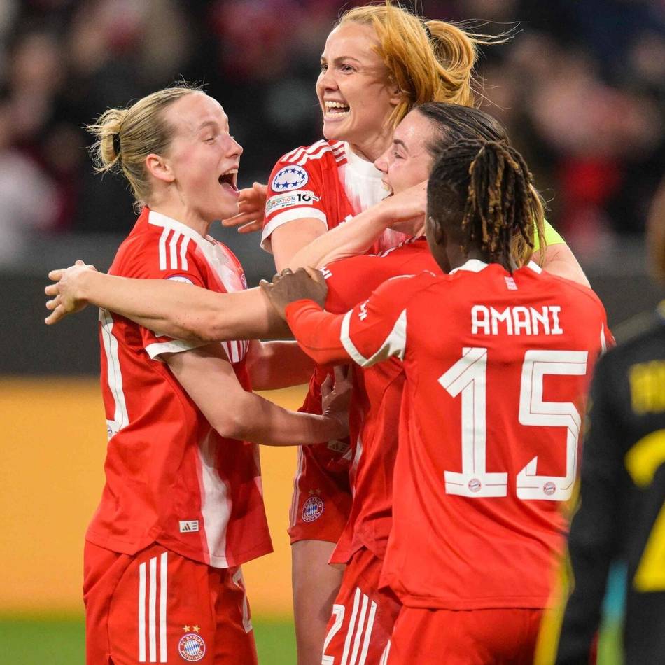 Nach 3:2 im Hinspiel: Später Doppelschlag – FCB-Frauen stehen im Halbfinale der Königsklasse