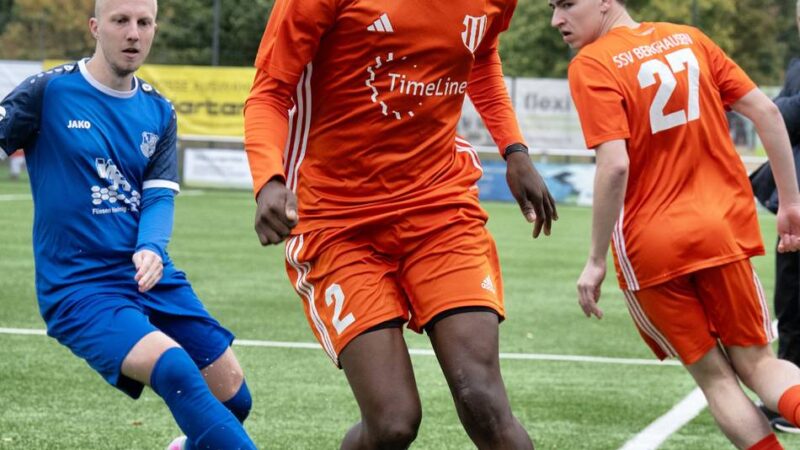 Abstiegskampf in der Bezirksliga: Später Nackenschlag – zwei Minuten fehlen dem SSV zum Sieg