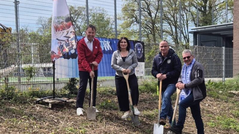 Concordia Viersen: Spatenstich für neues Vereinsheim am Helenenberg